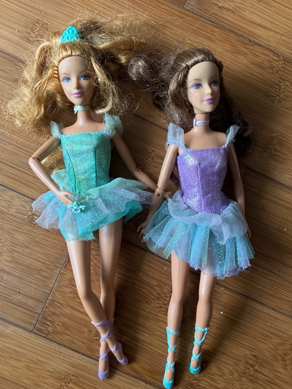 Princess Hadley and Princess Isla twin ballerina dolls